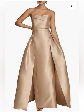 Donna Karan Mikado Gown